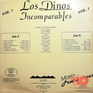 Disco de Vinilo Los Dinos De Ecuador - Lo Original De La Música Tropical Vinyl Record