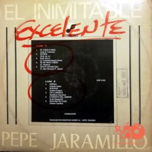 Disco de Vinilo Pepe Jaramillo - El Inimitable Vinyl Record
