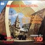 Disco de Vinilo Conjunto Universitario Del Ecuador - Música Nacional Vol. 4 Vinyl Record