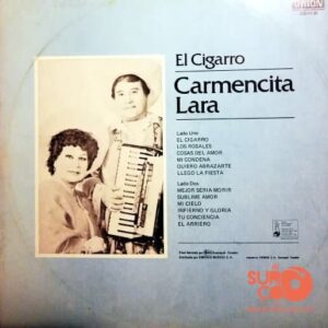 Disco de Vinilo Carmencita Lara  - El Cigarro Vinyl Record