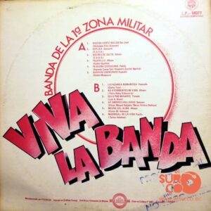 Disco de Vinilo Banda De La I Zona Militar - Viva La Banda Vinyl Record