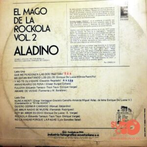 Disco de Vinilo Aladino - El Mago De La Rockola Vol. 2 Vinyl Record