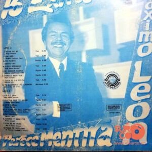 Disco de Vinilo Máximo León - 16 Éxitos Parece Mentira Vinyl Record