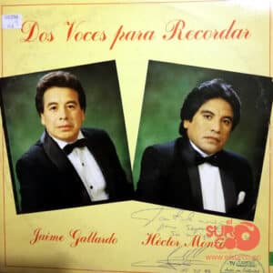 Héctor Moncada - Dos Voces Para Recordar Vinilo