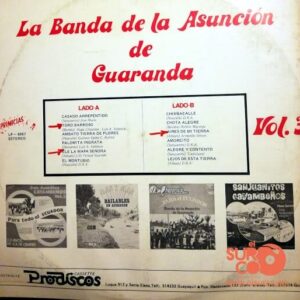 Disco de Vinilo Banda De La Asunción De Guaranda - Banda De La Asunción De Guaranda Vol. 3 Vinyl Record
