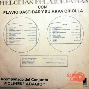 Disco de Vinilo Flavio Bastidas  - Melodías Ecuatorianas Vinyl Record