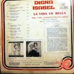 Disco de Vinilo Digna Isabel - La Vida Es Bella Vinyl Record