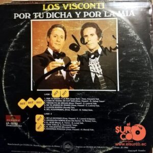 Disco de Vinilo Los Visconti  - Por Tu Dicha Y Por La Mía Vinyl Record