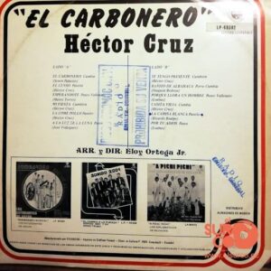 Disco de Vinilo Héctor Cruz - El Carbonero Vinyl Record