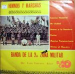 Disco de Vinilo Banda De La 2da Zona Militar - Himnos Y Marchas Vinyl Record