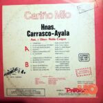 Disco de Vinilo Hermanas Carrasco Ayala - Cariño Mio Vinyl Record