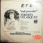 Disco de Vinilo Teresita Velásquez - Mal Proceder Vinyl Record