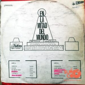 Disco de Vinilo Benítez Valencia - En La Mitad Del Mundo Vinyl Record