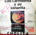 Disco de Vinilo Luis Carmilema Y Su Sonorita - Cholita Vinyl Record