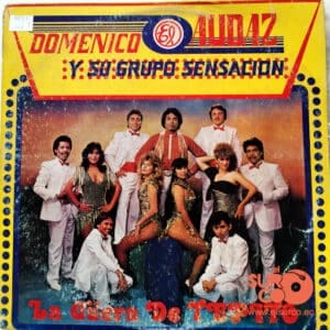Disco de Vinilo Doménico El Audaz Y Su Grupo Sensación - La Guerra De Tepito Vinyl Record