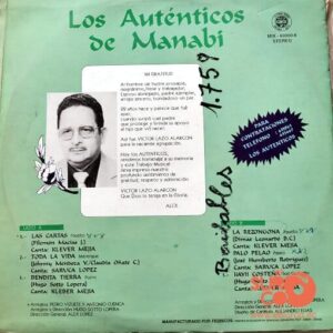 Disco de Vinilo Los Auténticos De Manabí - Los Auténticos De Manabí Vinyl Record