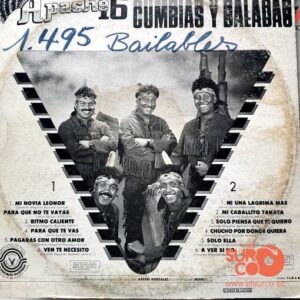 Disco de Vinilo Apache 16 - Cumbias Y Baladas Vinyl Record