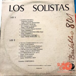 Disco de Vinilo Los Solistas - Los Solistas Vinyl Record
