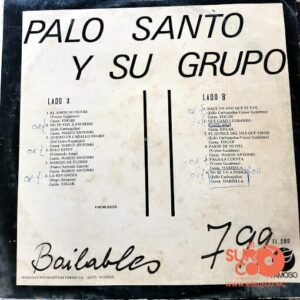 Disco de Vinilo Palo Santo Y Su Grupo - Palo Santo Y Su Grupo Vinyl Record