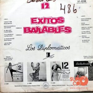 Disco de Vinilo Los Diplomáticos - 12 Éxitos Bailables Vinyl Record