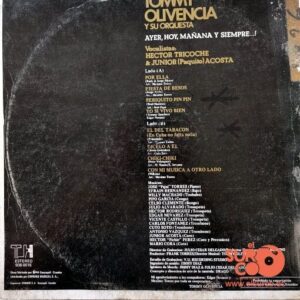 Disco de Vinilo Tommy Olivencia Y Su Orquesta - Ayer, Hoy, Mañana Y Siempre…! Vinyl Record