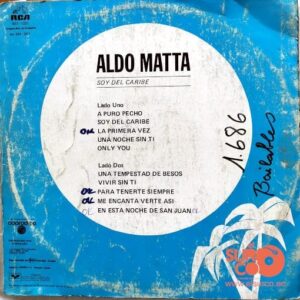 Disco de Vinilo Aldo Matta - Soy Del Caribe Vinyl Record