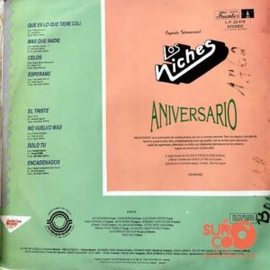 Disco de Vinilo Los Niches - Orquesta Internacional Vinyl Record