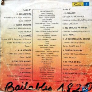 Disco de Vinilo La Sonora Dinamita - Cumbia Caliente Vinyl Record