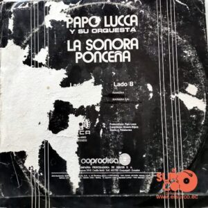 Disco de Vinilo La Sonora Ponceña - Papo Lucca Y Su Orquesta Vinyl Record