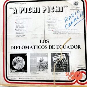 Disco de Vinilo Los Diplomáticos De Ecuador - A Pichi Pichi Vinyl Record
