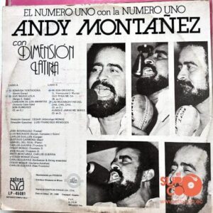 Disco de Vinilo Andy Montañez - El Numero Uno Con La Numero Uno Vinyl Record