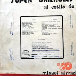 Disco de Vinilo Miguel Almachi - Super Bailable Al Estilo De Vinyl Record