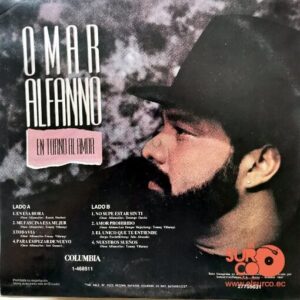 Disco de Vinilo Omar Alfanno - En Torno Al Amor Vinyl Record