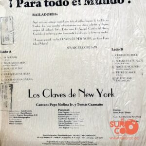 Disco de Vinilo Los Claves De New York - !Para Todo El Mundo! Vinyl Record