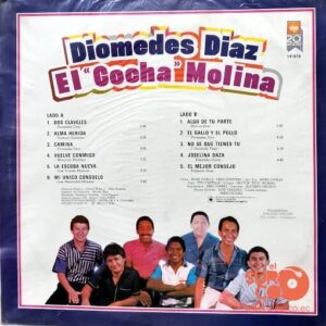 Disco de Vinilo Diomedes Díaz, “El Concha” Molina - Vallenato Vinyl Record