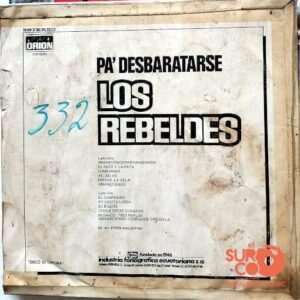 Disco de Vinilo Los Rebeldes - Pa´ Desbaratarse Vinyl Record