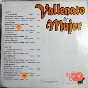 Disco de Vinilo Vallenato Y Mujer - Sorpresas Vinyl Record