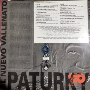 Disco de Vinilo Paturky - El Nuevo Vallenato Vinyl Record