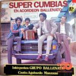 Disco de Vinilo Grupo Vallenato - Super Cumbias En Acordeón Vallenato Vinyl Record
