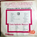 Disco de Vinilo Grupo Vallenato - Super Cumbias En Acordeón Vallenato Vinyl Record