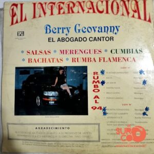 Disco de Vinilo Berry Geovanny - El Abogado Cantor Vinyl Record