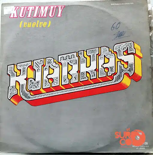 Disco de Vinilo Los Kjarkas - Kutimuy Vinyl Record