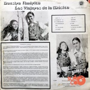 Disco de Vinilo Viajeros De La Música - Nuestra América Vinyl Record