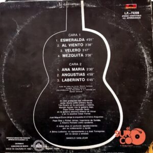 Disco de Vinilo Manolo Sanlucar - Al Viento Vinyl Record