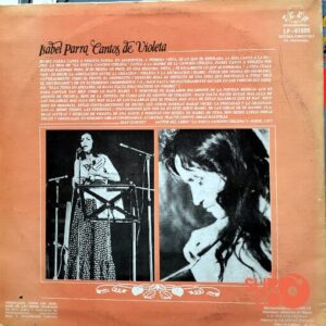 Disco de Vinilo Isabel Parra - Cantos De Violeta Vinyl Record
