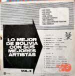 Disco de Vinilo Varios - Los Mejor De Bolivia Con Sus Mejores Artistas Vol II Vinyl Record