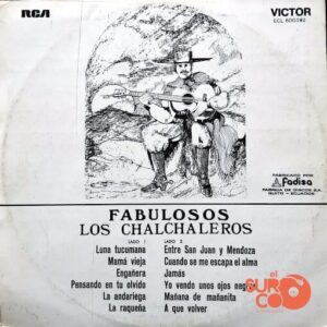 Disco de Vinilo Los Chalchaleros - Fabulosos Los Chalchaleros Vinyl Record