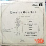 Disco de Vinilo El Indio Duarte - Poesías Gauchas Vinyl Record