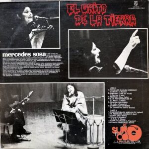 Disco de Vinilo Mercedes Sosa - El Grito De La Tierra Vinyl Record
