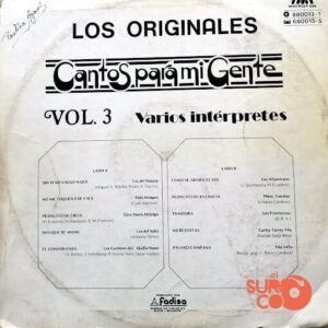 Disco de Vinilo Varios - Cantos Para Mi Gente Vol.3 Vinyl Record